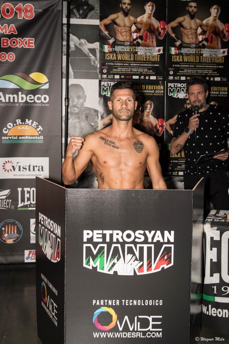 PetrosyanMania 20 ottobre 2018 – Peso
