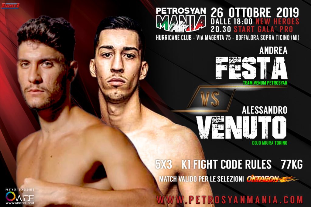 Andrea Festa VS Alessandro Venuto