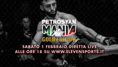 PetrosyanMania in streaming su elevensports